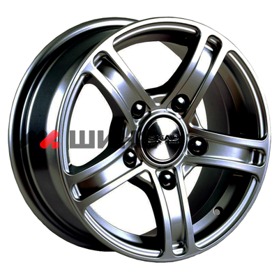 картинка 6,5x15/5x139,7 ET40 D98,5 Трофи (КЛ152) Графит