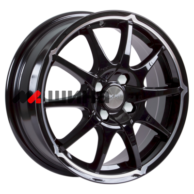 картинка 6x15/4x100 ET38 D67,1 Джокер Антрацит-алмаз