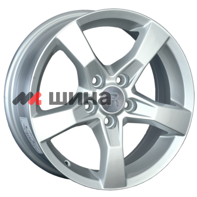 картинка 6x15/5x105 ET39 D56,6 GN52 Sil (конус, C570)
