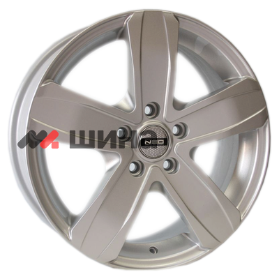 картинка 7x17/5x112 ET45 D57,1 736 Silver