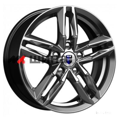 картинка 6x16/5x108 ET45 D67,1 Sayan (КС731) Дарк платинум