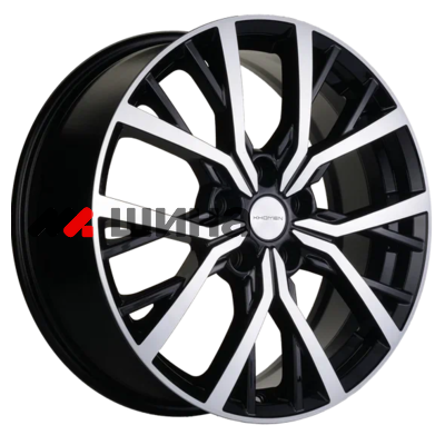 картинка 7x18/5x114,3 ET50 D54,1 KHW1806 (Coolray) Black-FP
