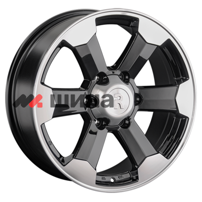 картинка 7,5x18/6x139,7 ET25 D106,1 TY69 BKF (пш)