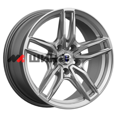картинка 8x17/5x112 ET45 D66,6 Бартон (КС1110) Дарк платинум
