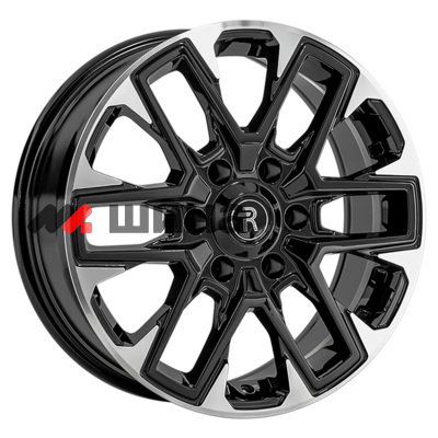 картинка 8x18/6x139,7 ET36 D100,1 TA27 BKF (конус, C570)