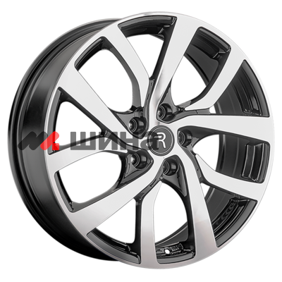 картинка 7x18/5x114,3 ET38 D67,1 MI57 BKF (конус, C570)