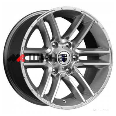 картинка 8x17/6x139,7 ET0 D106,1 Алгама (КС762) Дарк платинум