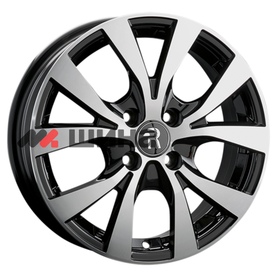 картинка 6x15/5x100 ET40 D57,1 VV393 BKF (конус, C570)
