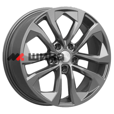 картинка 7x17/5x114,3 ET45 D67,1 Тукан (КЛ356) Графит