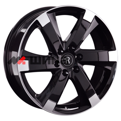 картинка 7x18/6x114,3 ET39 D67,1 KI334 BKF (конус, C570)