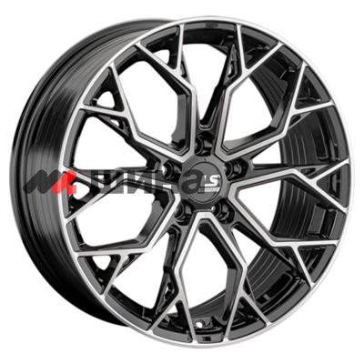 картинка 8,5x19/5x108 ET30 D65,1 RC61 BKF (конус)