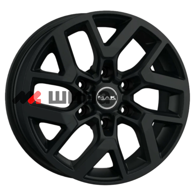 картинка 8x18/6x139,7 ET53 D92,3 Gravel Matt Black