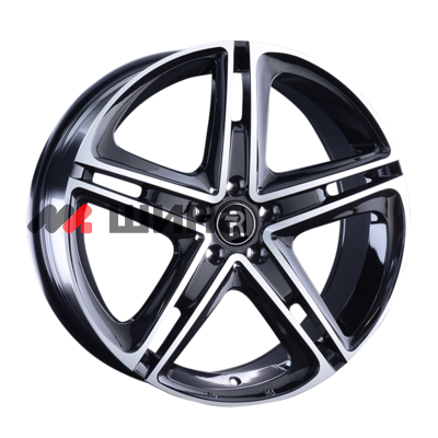 картинка 8x19/5x112 ET38 D66,6 MR209 BKF (конус, MB003)