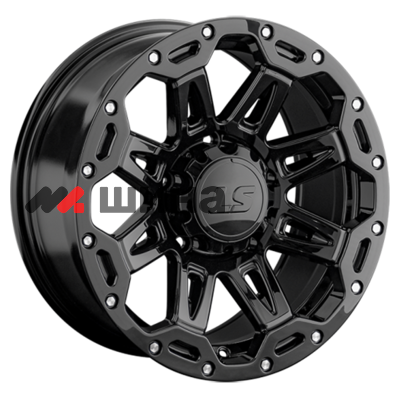картинка 9x17/5x150 ET30 D110,1 1346 BK (конус, Колпак+лого)