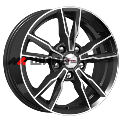 картинка 6,5x16/5x108 ET50 D63,35 Икигай (КС865) Блэк Джек