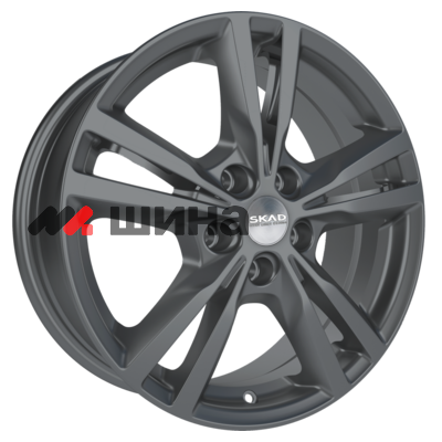 картинка 7x17/5x114,3 ET39 D60,1 Мельбурн (КЛ245) Графит