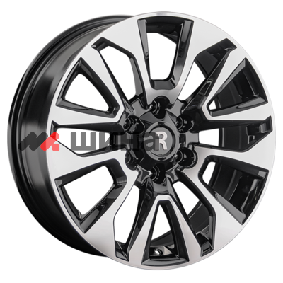 картинка 7,5x19/6x139,7 ET25 D106,1 TY447 BKF (конус)
