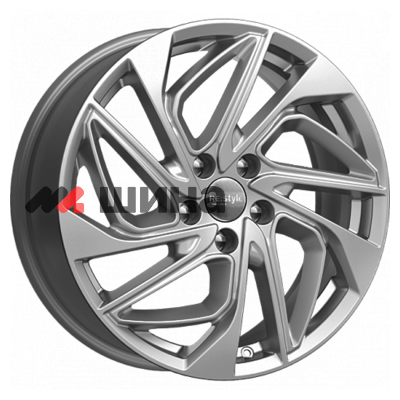 картинка 7x18/5x114,3 ET38 D67,1 КС883 Дарк платинум