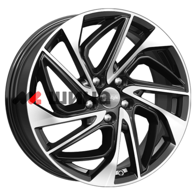 картинка 7x18/5x112 ET43 D57,1 КС883 Алмаз черный SK