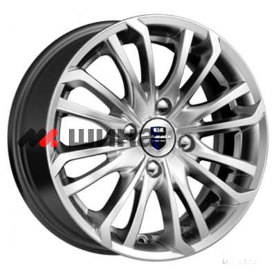 картинка 6,5x16/4x100 ET45 D67,1 Рим (КС639) Дарк платинум