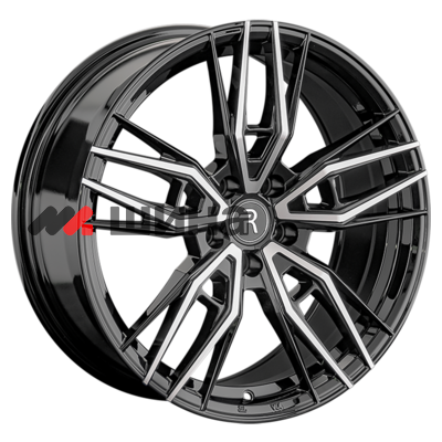 картинка 8x18/5x108 ET47 D60,1 CHR121 BKF (конус, C570)