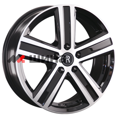 картинка 7x17/5x108 ET46 D65,1 PG93 BKF (конус, C570)