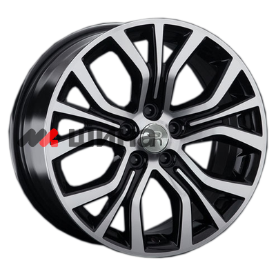 картинка 7x18/5x114,3 ET35 D60,1 TY318 BKF (конус, C570)