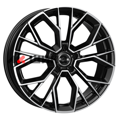 картинка 8x18/5x108 ET45 D72 Stilo Black mirror
