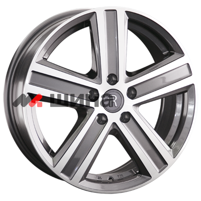 картинка 7x17/5x108 ET46 D65,1 PG93 GMF (конус, C570)