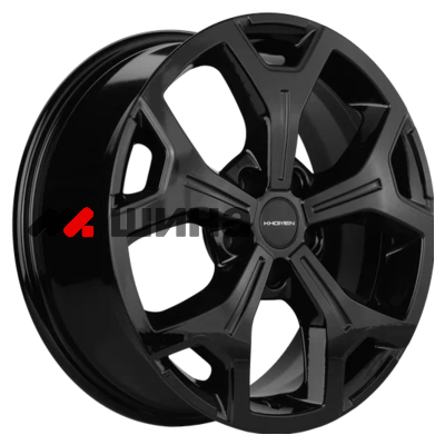 картинка 6,5x17/5x114,3 ET45 D54,1 KHW1710 (Coolray) Black