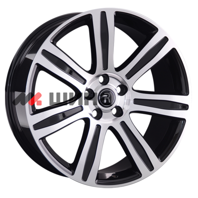 картинка 9,5x21/5x120 ET49 D72,6 LR60 BKF (пш, LR002)