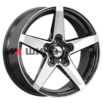 картинка 6,5x17/5x108 ET36 D60,1 Токен (КС1127) Блэк Джек
