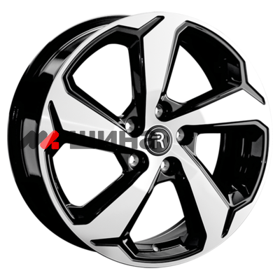 картинка 7,5x19/5x108 ET46 D63,3 GL38 BKF (конус, C570)