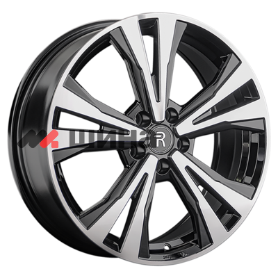 картинка 7x18/5x114,3 ET48 D56,1 SB107 BKF (конус, C570)
