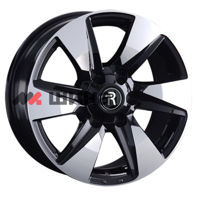 картинка 7,5x17/6x139,7 ET25 D106,1 TY311 BKF (пш)