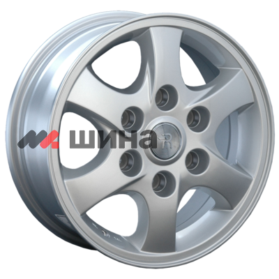 картинка 6x15/6x139,7 ET30 D106,1 TY91 Sil (конус, C570)