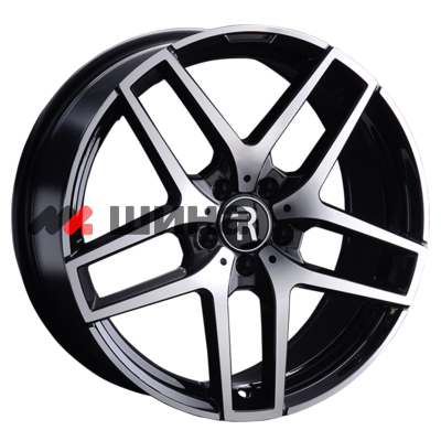 картинка 8x19/5x112 ET38 D66,6 MR217 BKF (конус, MB003)