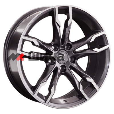 картинка 8x18/5x112 ET30 D66,6 B267 GMF (конус, B640)