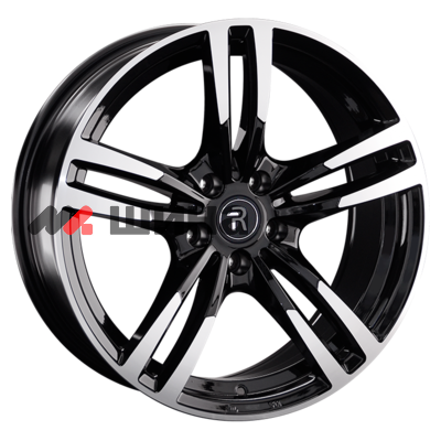 картинка 9x18/5x112 ET21 D66,6 PR37 BKF (конус, C570)
