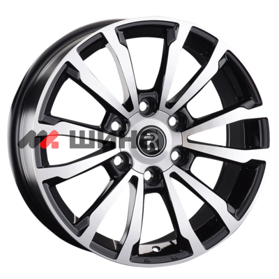 картинка 7,5x18/6x139,7 ET25 D106,1 TY263 BKF (пш)