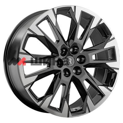 картинка 8x20/6x120 ET50 D67,1 CL69 BKF (конус, C570)