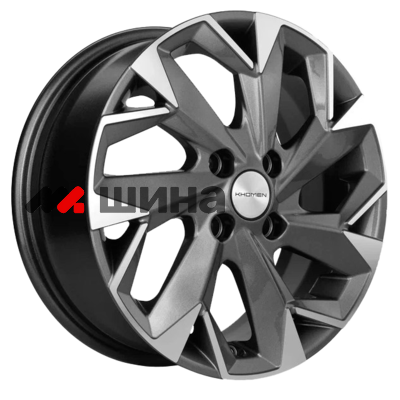 картинка 6x15/4x100 ET46 D54,1 KHW1508 (Rio/Solaris) Gray-FP