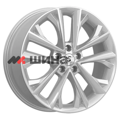 картинка 7x18/5x114,3 ET53 D54,1 КР012 (Coolray) Elite Silver