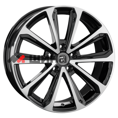 картинка 8,5x20/5x120 ET45 D62,6 LI5 BKF (конус, C570)