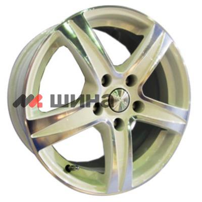 картинка 6,5x15/5x108 ET40 D58,1 Sakura (КЛ146) Алмаз белый
