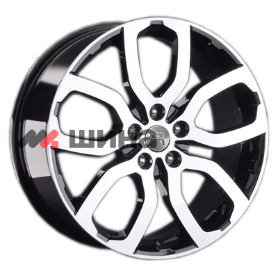 картинка 9,5x21/5x120 ET49 D72,6 LR7 BKF (пш, LR002)