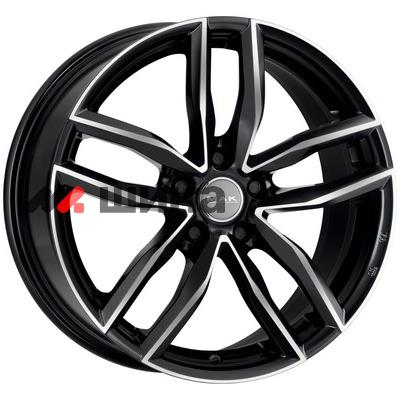 картинка 8x18/5x112 ET40 D57,1 Sarthe Black mirror
