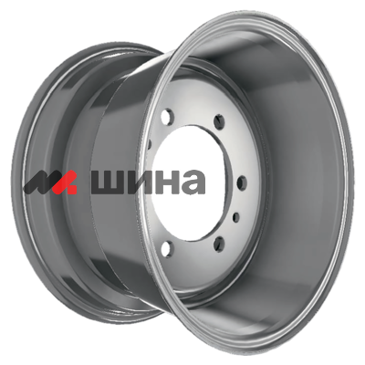 картинка 16x17/6x205 ET0 D161 RAL9006 (160251) (б/к)