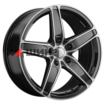 картинка 8x18/5x130 ET45 D71,6 1337 BKF (конус)