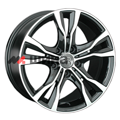 картинка 7,5x17/5x120 ET43 D72,6 B177 BKF (конус, B640)